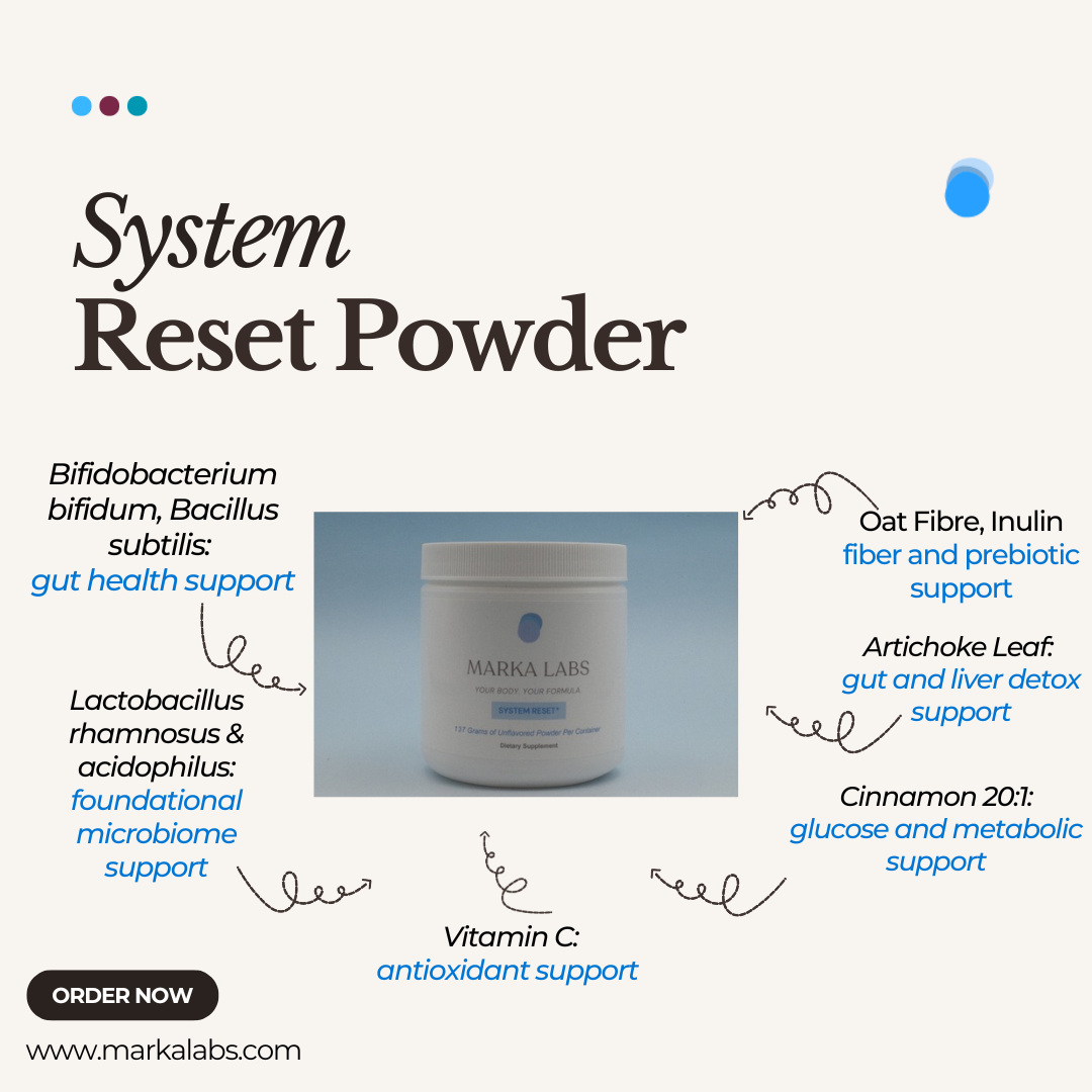 System Reset Powder - Your daily probiotic support